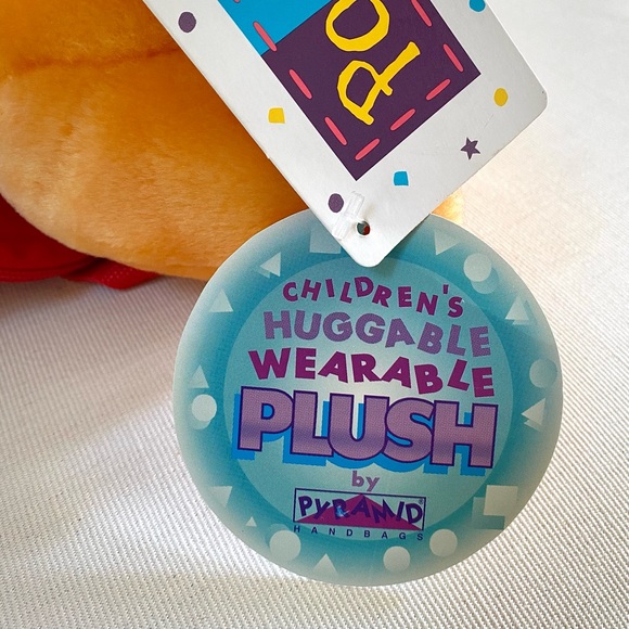 VINTAGE DISNEY WINNIE THE POOH KIDS PLUSH BACKPACK BY PYRAMID HANDBAGS, NEW, NWT - Picture 14 of 16